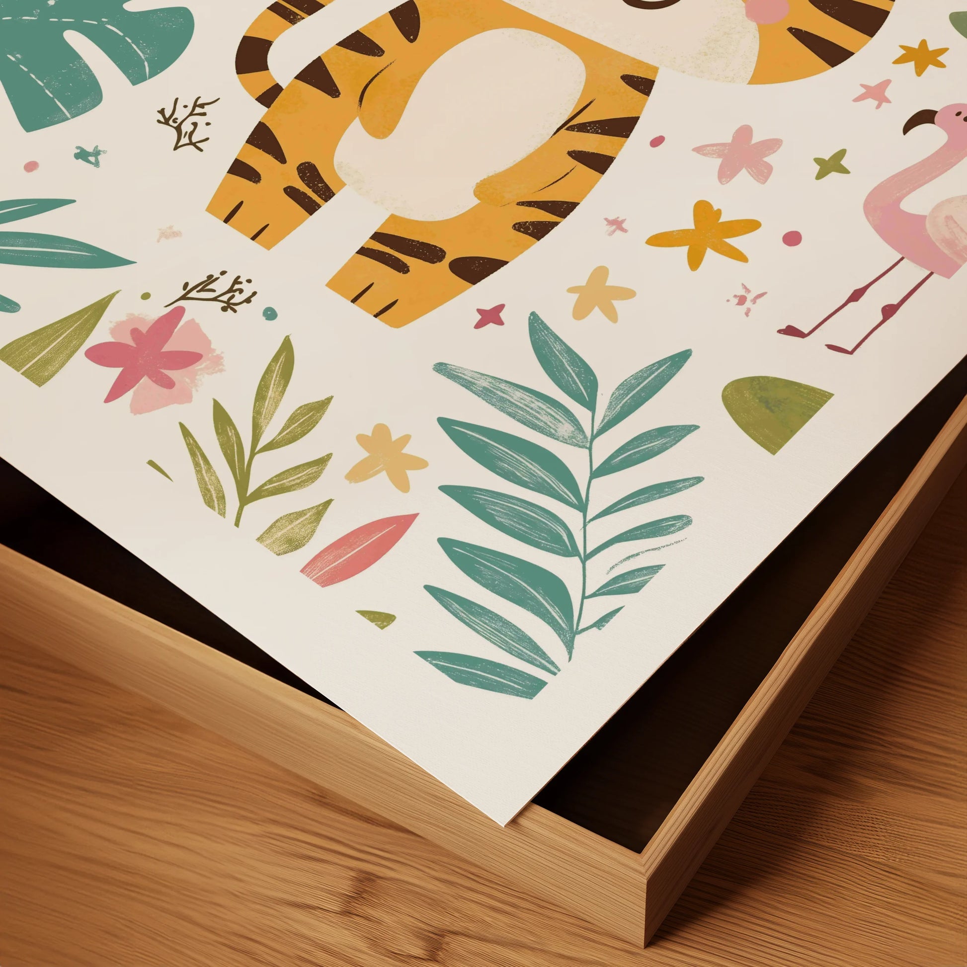 The Tiger and the Flamingos