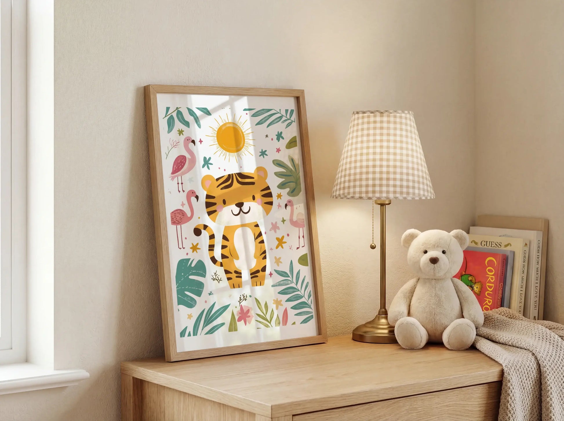 The Tiger and the Flamingos