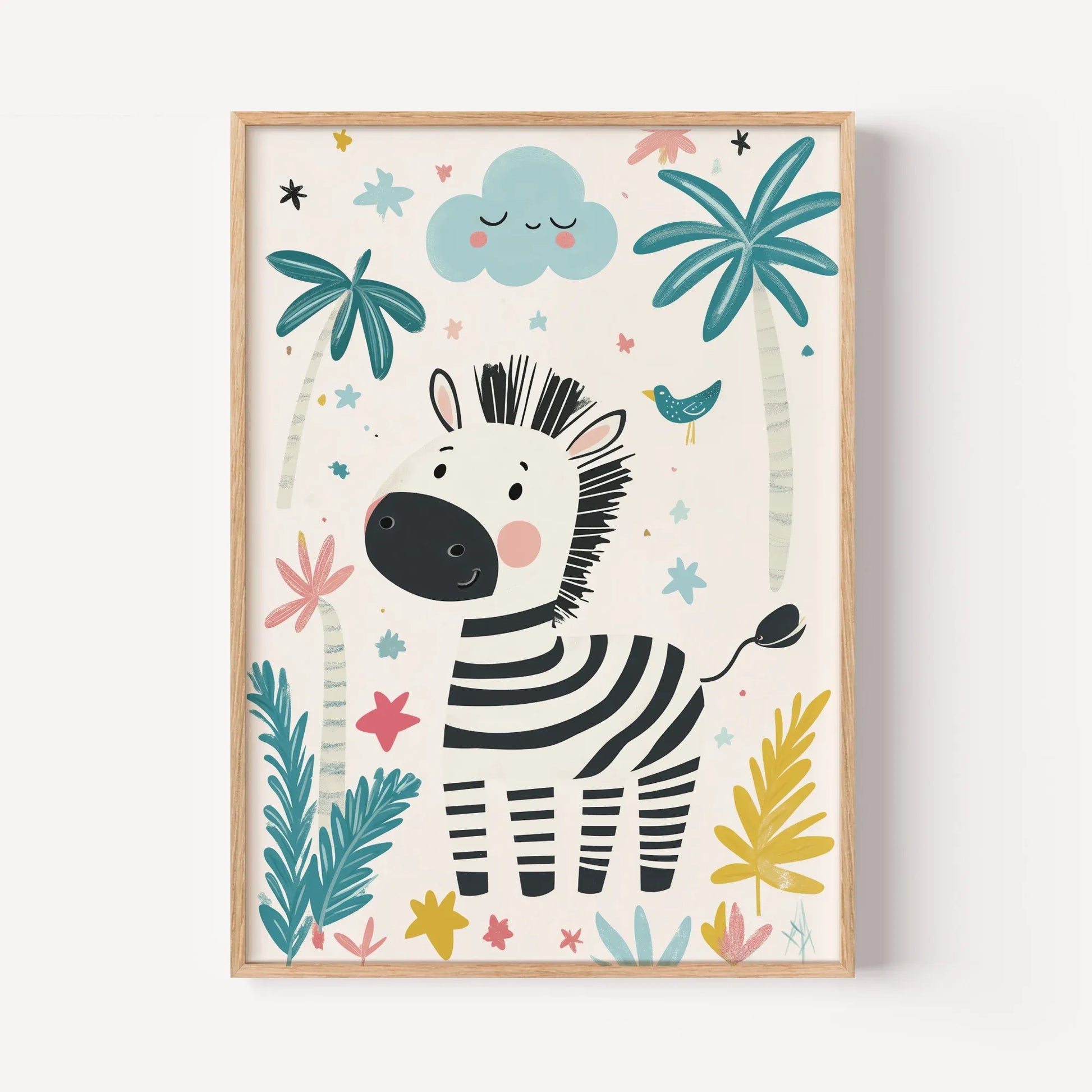 The Zebra in the Magic Jungle