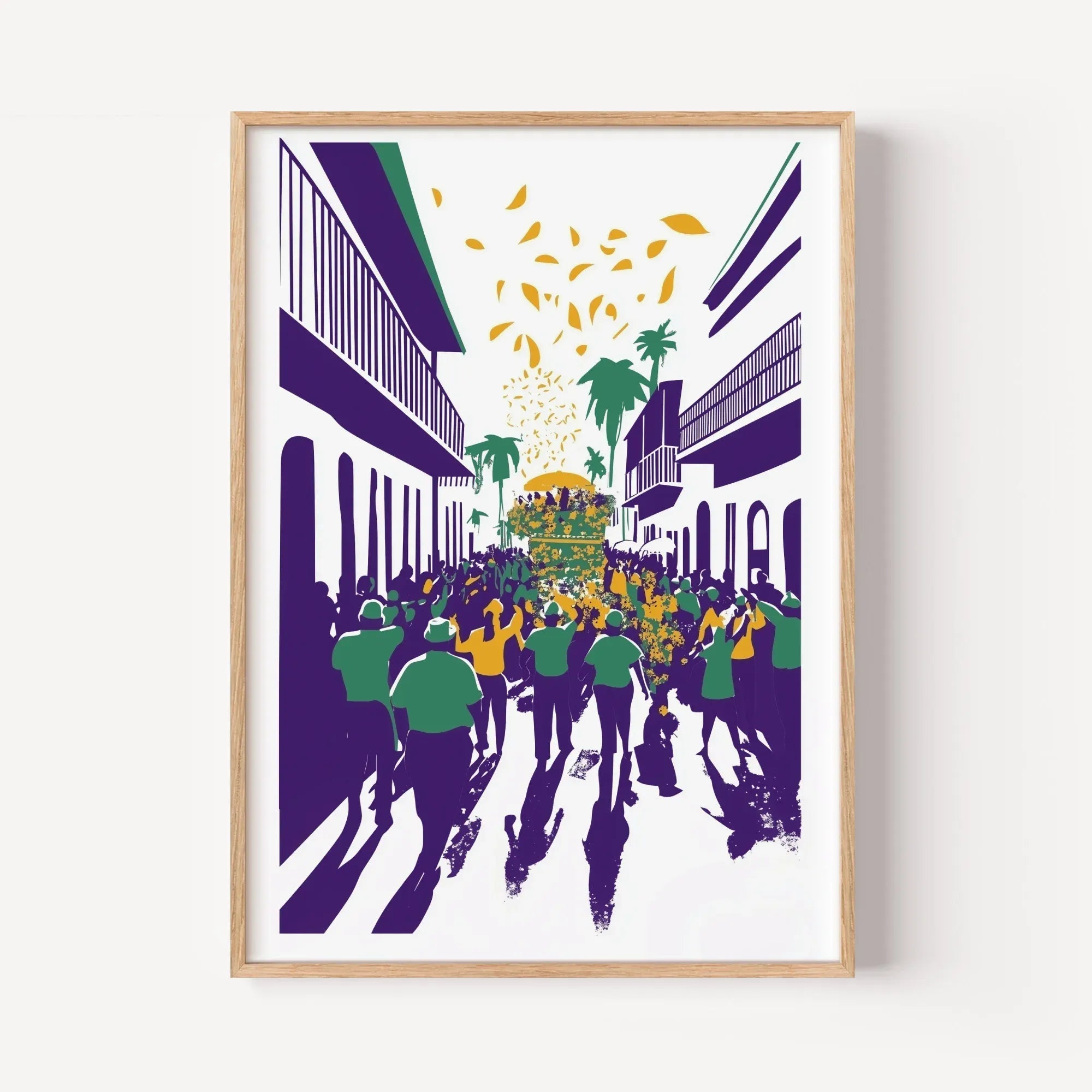 Vibrant Carnival Procession