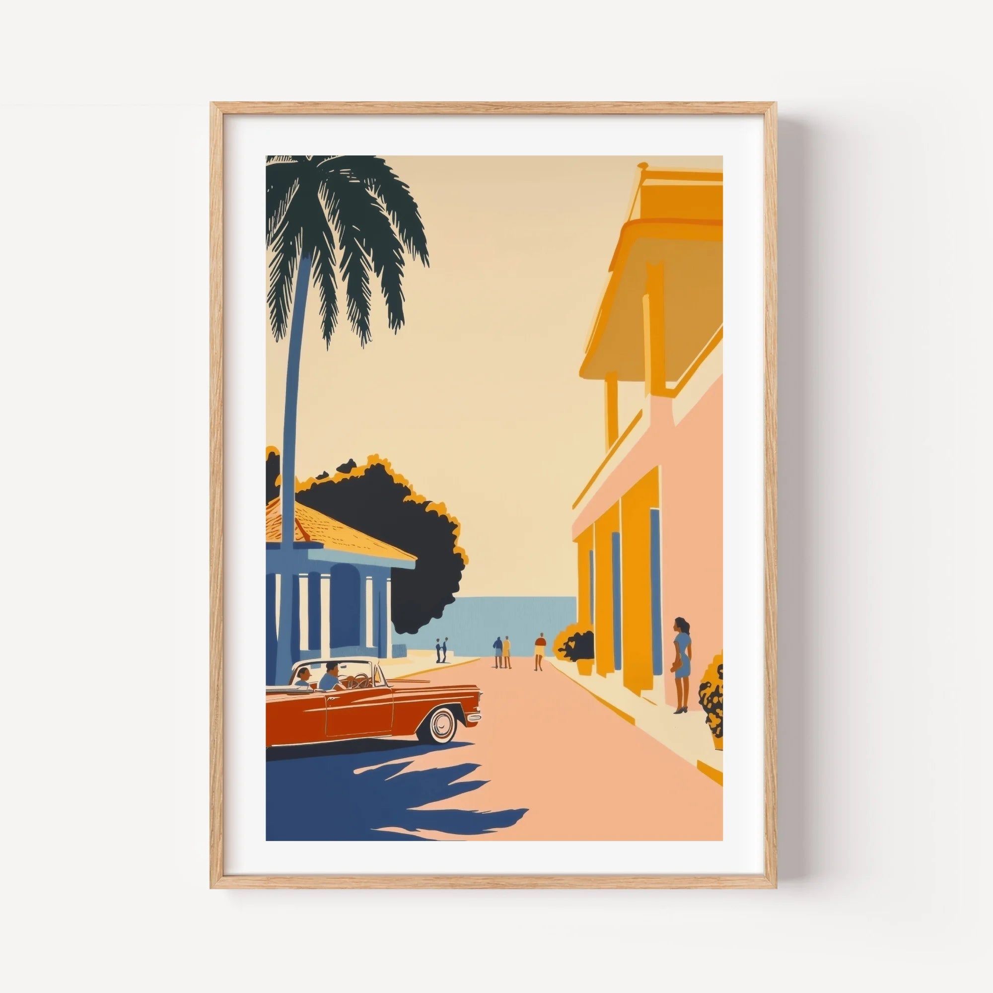 Vintage Cuban Shoreline Drive