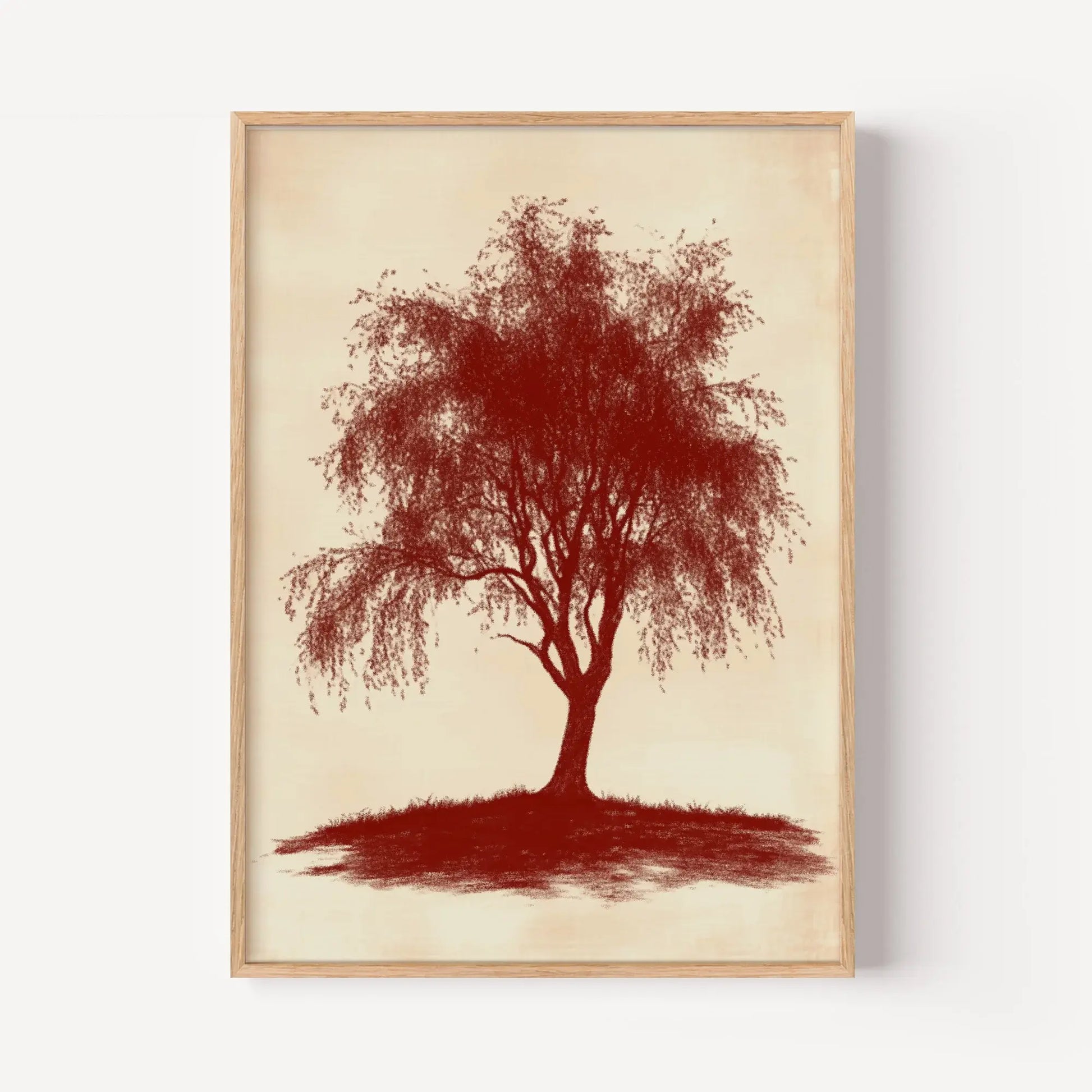Vintage Willow Print