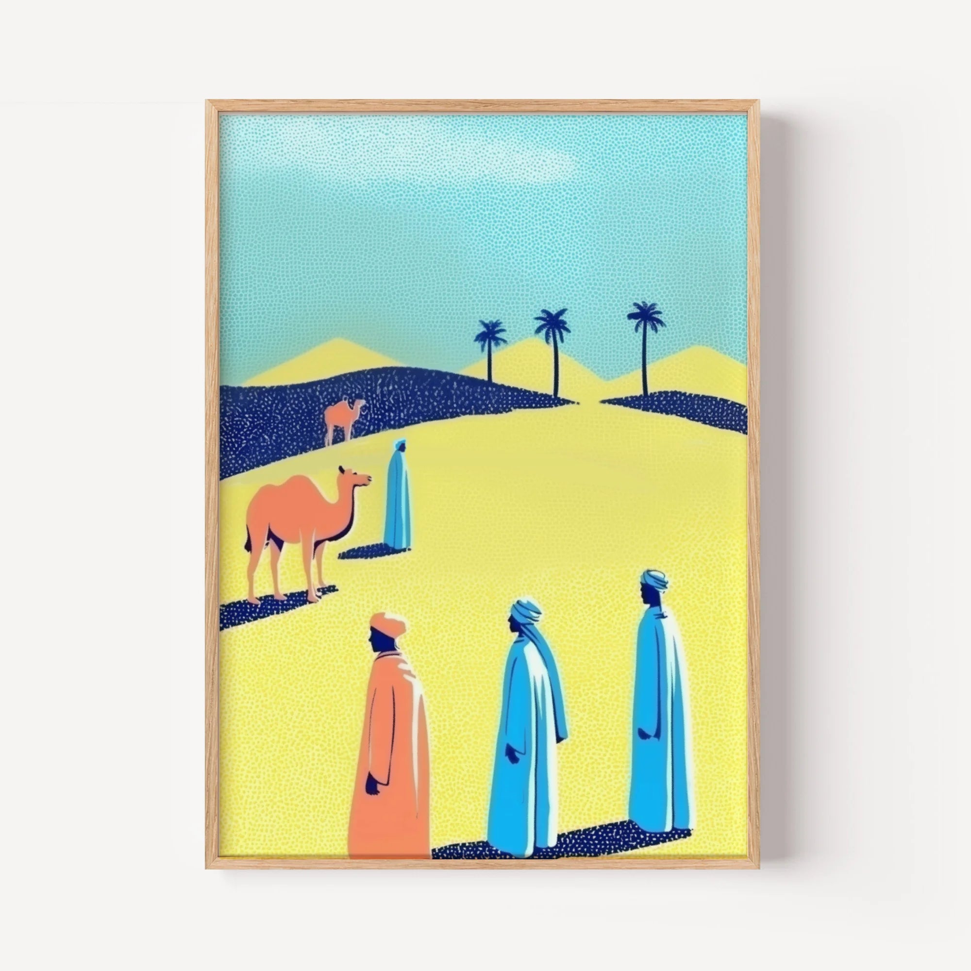 Walking the Desert Dunes