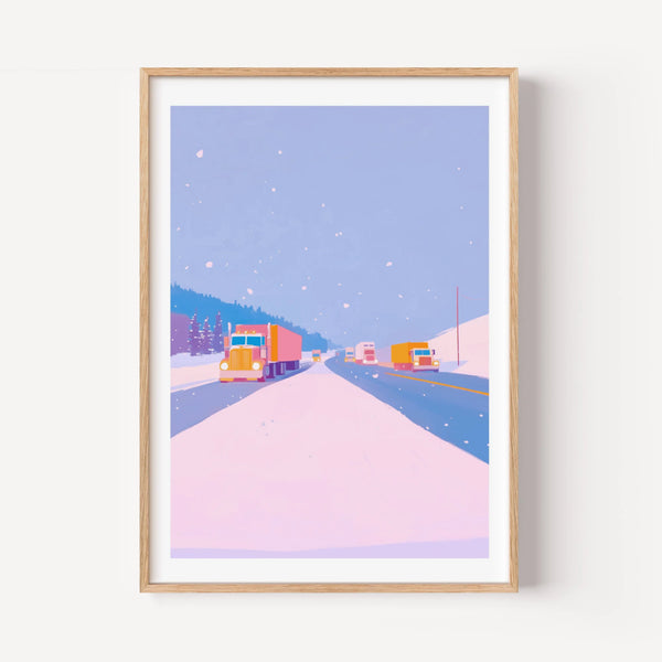 Winter Drive in Alaska 2