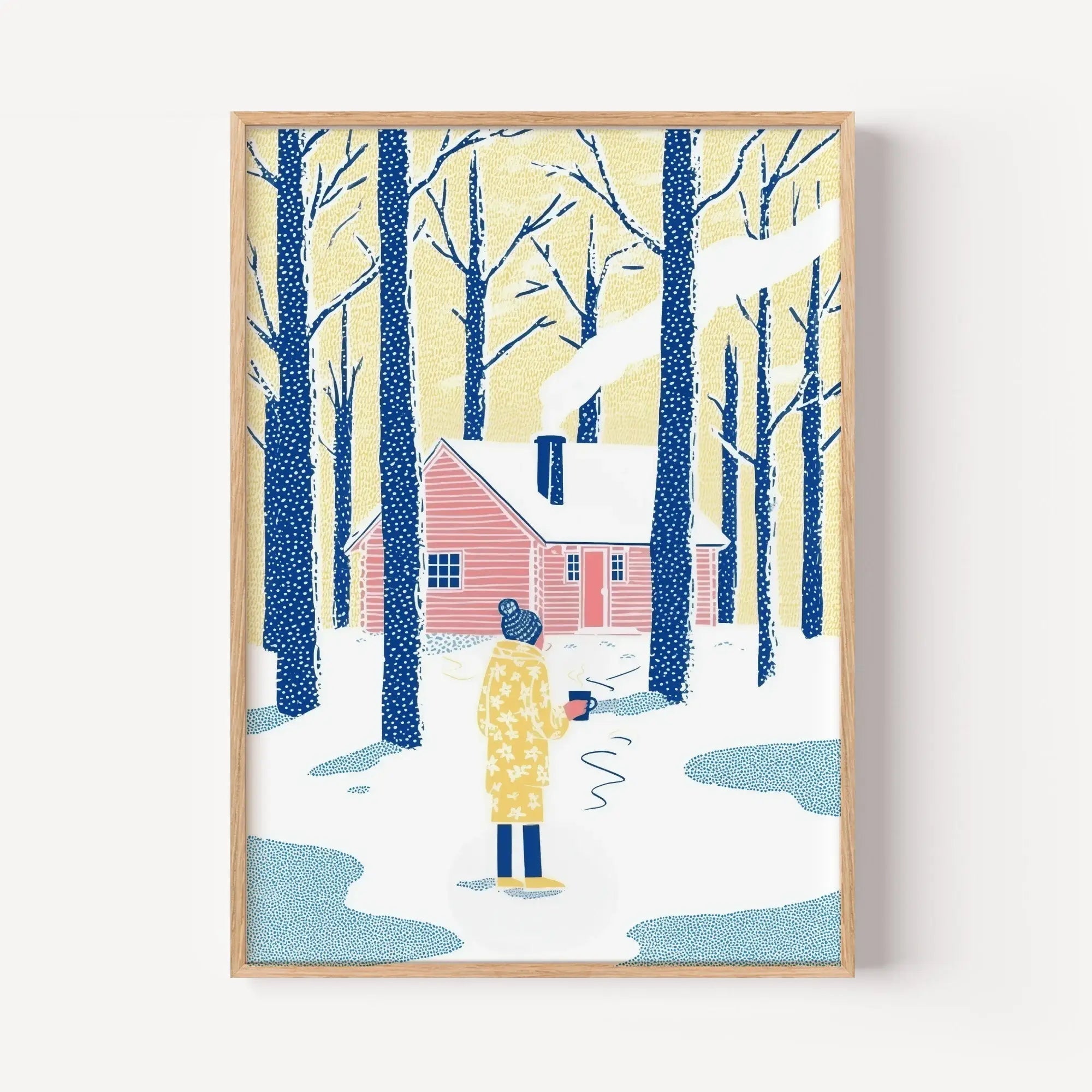 Winter Morning in the Woods