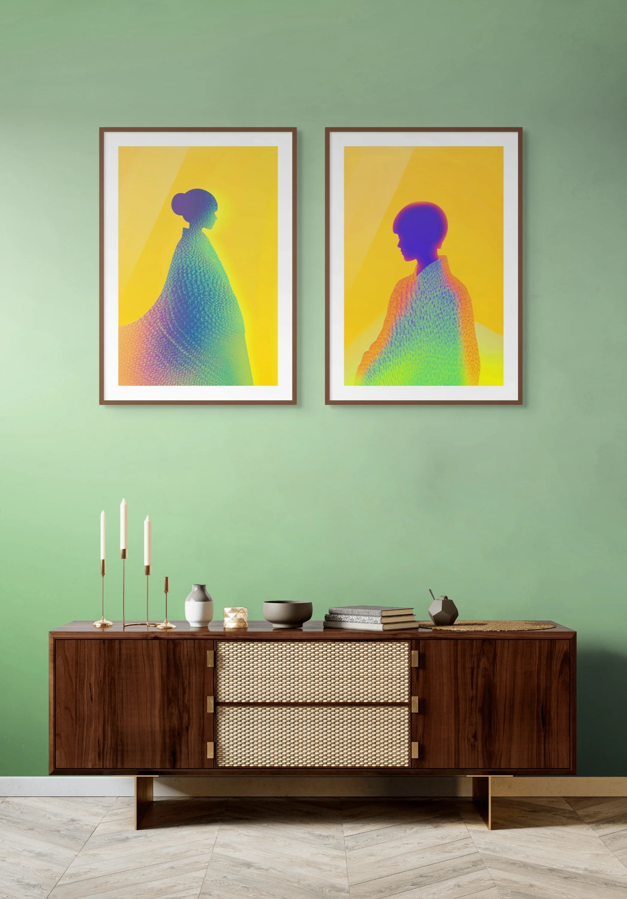 Radiant Beauty in Silk